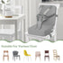 Booster Seat for Kitchen Chair, Toddler Harness Booster Seat Dining Table, Anti-Scratch Toddler Booster Seats for Table