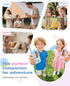 Anchioo 2 Pack 4 3-12 2 Video Walkie Talkies for Kids, Rechargeable Walkie Talkies Toys with HD Camera & Voice Changer