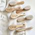 DOYOUWE Personalized Baby Hairbrushes, Baby Hair Brush, Custom Engrave Infant Name, Baby Comb, Brush Natural Goat