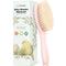 Baby Hair Brush - Soft Goat Bristles, Cradle Cap Brush for Infant, Toddler, Kids (Blush, Oval)