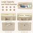 Zalirium S1/S2 15.6" Pack,Camel Breast Pump Bag with Insulated Breast Milk Cooler Pocket, Fits Spectra & Most Pumps