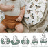 Mallard Duck Hunting Baby Nursing Pillow Covers for Boy Girl Wild Ducks Leaves Nursing Pillowcase for Breastfeeding