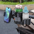 Elecphbo 4-in-1 360 Universal Stroller Cup Holder Adjustable Single/Double Cup & Phone Holder, Rotatable, Anti-Slip