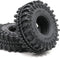 2pcs RC 1.9 Mud-Terrain Tires, Height 121mm/4.75inch for 1/10 Redcat Gen8 / Traxxas TRX-4 / Axial SCX10