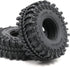 2pcs RC 1.9 Mud-Terrain Tires, Height 121mm/4.75inch for 1/10 Redcat Gen8 / Traxxas TRX-4 / Axial SCX10