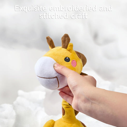 TUMAMA Dancing Talking Giraffe Toys, Mimicking Twisting Electronic Soft Plush Giraffe Toy with Record & Repeating What