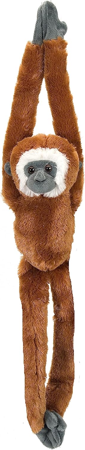 Wild Republic 20" Gibbon Plush, Monkey Stuffed Animal Toy Gifts for Kids