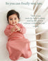 1.0 PurComfy Supersoft Baby Premium Bamboo Viscose Long-Sleeve Wearable Sleeping Bag Sack Blanket TOG