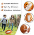 LovesTown Inflatable Footballs - 12 Inch Blow Up Footballs for Kids Beach Party Supplies (3 Pack)