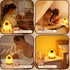 3 Dimmable Capybara Night Light for Kids, Capybara Squishy Lamp, Level Nursery Nightlight with Timer, Rechargeable Cute