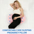 YATAOQINGJIE Pregnancy Pillow for Pregnant Women, Memory Foam Pillow for Side Sleeper, Maternity Pillow Support