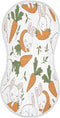 YEGAME Muslin Baby Burp Cloths Set of 1 - Bunny Super Absorbent Cotton