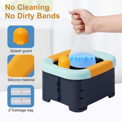 Toilet bowls for childrenPortable Potty for Toddler Travel Foldable Travel Potty for Boys Girls Emergency Toilets