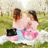 Spring Stuffed Animal Black Cat Plush,Soft Sakura Cat Plush with Sakura Embroidery on Head,Spring Plush Gifts for Kids