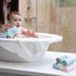 10"x10", 12 Pack, Slick Baby Washcloths - Soft, Colorful Wash Clothes for Newborns & Infants