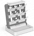 Countertop-Holds 12 Baby Bottle Drying Rack, Vertical Standing Bottle Drying Rack Holder-Space Saving Baby Bottle