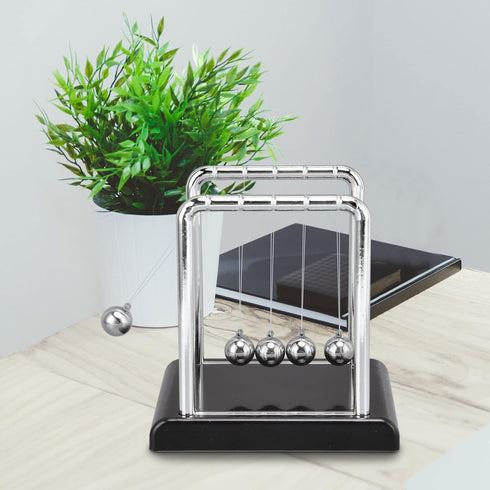 Estink Balance Pendulum Ball, Newton's Balance Balls Physics Science Toy for Office Games and Stress Relief