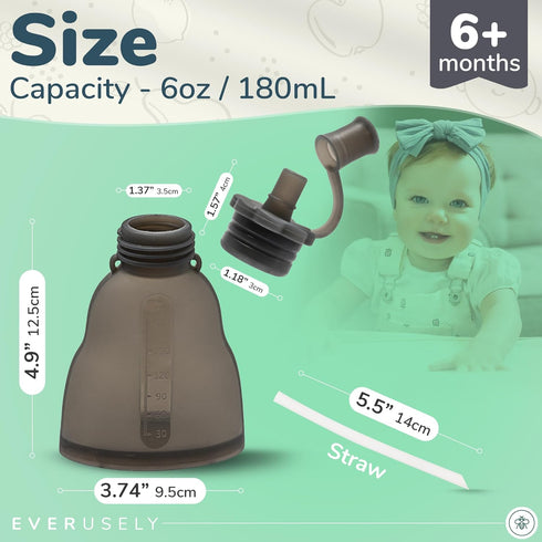 Leakproof Silicone Reusable Baby Food Pouches, BPA-Free, Dishwasher Safe, Spill-Proof Baby Food Pouches Refillable, Reusable Pouches for Toddlers, Reusable Applesauce Pouches