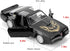 1:36 Pontiac Firebird Toy Car, Diecast Pull Back Model Car, Doors Open, Collection Kids Toy for Ages 3 and Up, Black