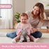 0 Dimple Kaia Elephant Stuffed Animal Toy - Animated Plush Pink Singing Elephant, Interactive Musical Peek-a-Boo