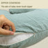 Nursing Pillow Cover, Muslin Cotton, Removable Cover for Breastfeeding Pillows, 2-Pack, Ultra-soft Baby Nursing Pillow