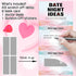 BleSky 45 Date Night Ideas Scratch Off Cards for Couple Games Romantic Couple Gifts for Him Her Valentines Day Gifts
