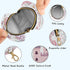 Nesatuwa Princess Castle Pink Pacifier Holder Case with Clip Portable Small Travel Pacifier Pouch for Mom Bag Zipper