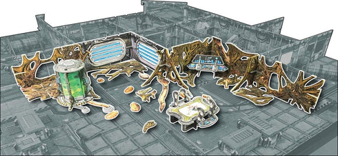 Battle Systems BSGCSE003 Core Space Purge Outbreak Expansion, 28mm Miniatures with Modular 3D Terrain
