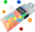 (60 Beads,4 Lacing Beads for Toddlers Stringing Strings) -Educational Montessori Preschool Activities,Toddler Sensory