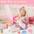 15 Set,Doll Set Package,Pretend Pcs Baby Doll Accessories Magic Bottle Feeding with Play Feeding Toys