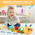 JoyCat 0-18 38 Tummy Baby Toys Months, Musical Crawling Caterpillar Plush Toy - Songs & Recording Feature, Bouncing