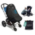 SnoozeShade Plus Extra, Stroller Sun Shade, Mosquito Net for 6m+ Babies, Blocks