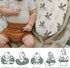 Wild Ducks Mallards Baby Nursing Pillow Covers for Boy Girl Vintage Duck Hunting Nursing Pillow Slipcovers