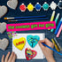 THE SCHOLAR ANT 4-12 Set Hearts Rock Painting Kit for Kids Girls - Glow in Dark Art Supplies Ages - Complete STEM Craft