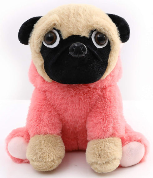 Pug Unicorn Stuffed Animal, Plush Pug Dog in Unicorn Costume, 12 Inch Rainbow Unicorn Plush Toy for Kids