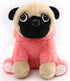 Pug Unicorn Stuffed Animal, Plush Pug Dog in Unicorn Costume, 12 Inch Rainbow Unicorn Plush Toy for Kids