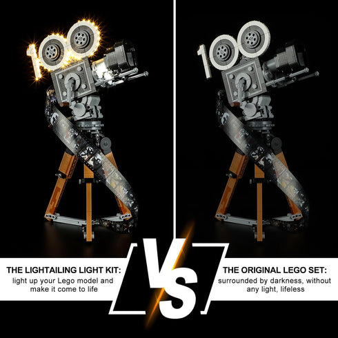 LIGHTAILING LED Light for Lego 43230 Walt Tribute Camera - Lighting Kit Compatible with Lego Building Blocks Model
