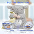 BEREST Baby White Noise Machine Stuffed Animal Toy, Mom's Heartbeat Lullabies Sheep Sleep Soother, Nursery Decor Night