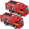 ArtCreativity Diecast Fire Truck Toy, Set of 2 Firetruck Toys 3-5 Years