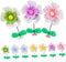 10 Pcs Car Flower Dancing Figures, Desktop Bobblehead Doll Accessories for Dashboard Decor and Ornaments