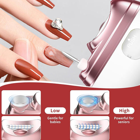 generic 2026 4 1 Trimmer 2 Kids192 Automatic Electric Nail Clipper in Automatic Nail with Nail File Polishing Gel Nail