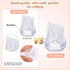 Goktvai 4pcs 4pcs E10/S1/S1 Replacement Valves & Spout Caps for eufy Wearable Breast Pump Pro, Soft Silicone Duckbill