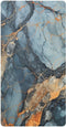 Bseiialft Blue Black Gold Marble Crib Sheets for Boys Girls Soft and Breathable