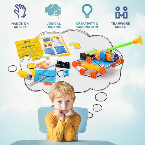 8-10, 8-12 8-13, 6-8 9-12, 8 9 10 12-14 STEM Kits for Kids Age STEM Toys for Boys Crafts Ages Science Robot Building
