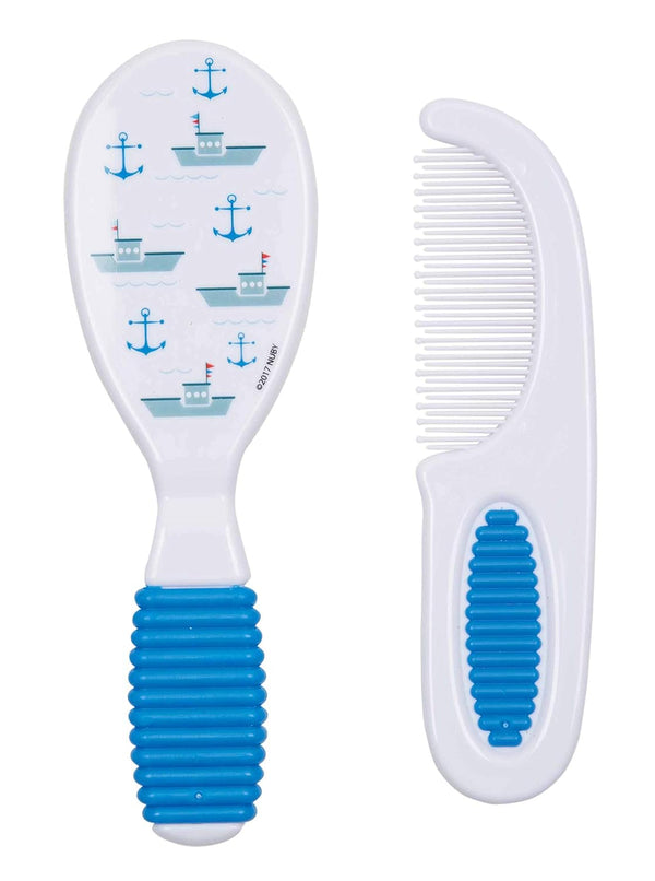 Brush and Comb Set Nuby, Colors May Vary