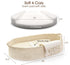 J&JOO Baby Changing Basket - Soft & Waterproof Dual-Cover, Portable, Moses Basket, Changing Pad for Dresser & Changing
