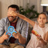 Magic Bean Rotating Brain Teaser Finger Puzzle Toy, Handheld Spinner Stress Relief Game for Kids Ages 3 and Up (Blue)