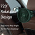 Fan,4 720 JISULIFE Battery Operated Portable Stroller Wind Speeds and Adjustable Angle,USB Rechargeable Handheld Mini