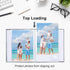 Vienrose Small Photo Album for 4x6 Photos, 2 Pack Linen Cover Mini Photo Book, 26-Page Holds 52 Pictures, Baby Storage