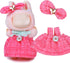 Buwesru 2Set Clothes for 6.7IN/17cm LABUBU, Premium Outfit with Miniature Accessories for ropa